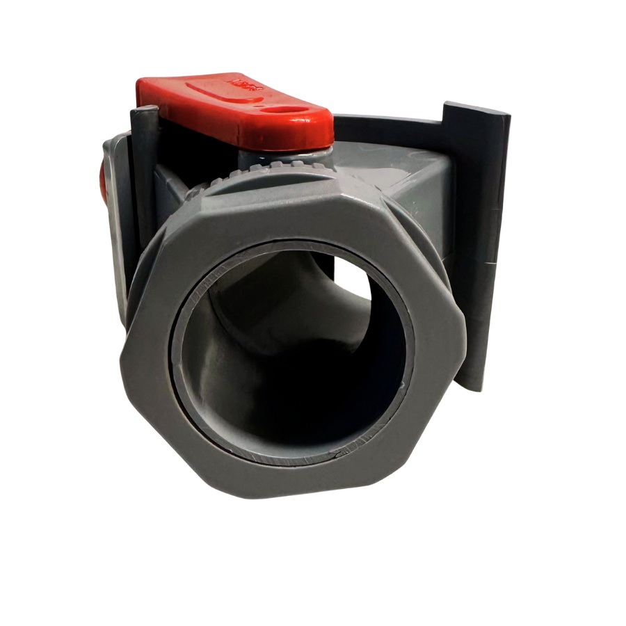 Giljotinkran 1 1/2 " i PVC