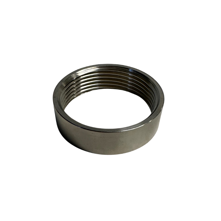 UTS Mutter 1 1/2" Rostfritt st�l rund